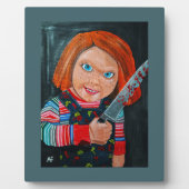 The Doll Painting by Alfred Fox フォトプラーク (正面)