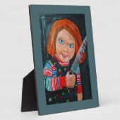 The Doll Painting by Alfred Fox フォトプラーク (側面)