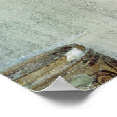 The Dolphin Frescoes in the Queen's Bathroom ポスター (角)