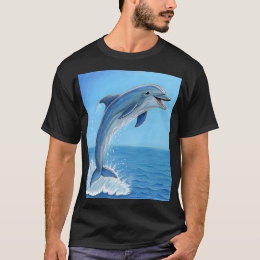 The Dolphin’s Silent Dance Tシャツ (正面)