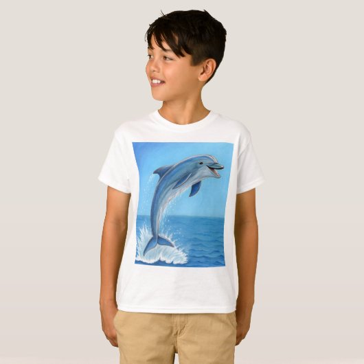 The Dolphin’s Silent Dance Tシャツ (正面フル)