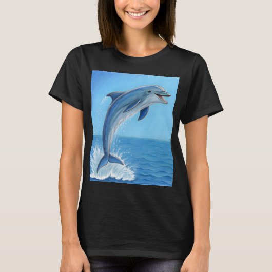 The Dolphin’s Silent Dance Tシャツ (正面)