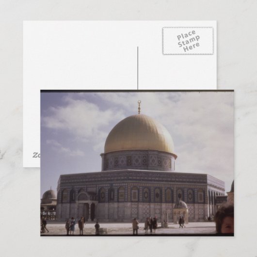 The Dome of the Rock, built AD 692 ポストカード (正面/裏面)