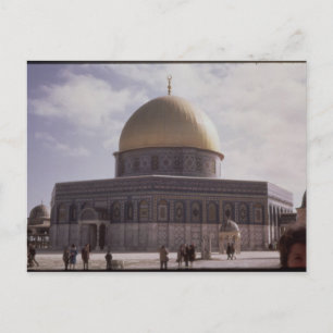 The Dome of the Rock, built AD 692 ポストカード