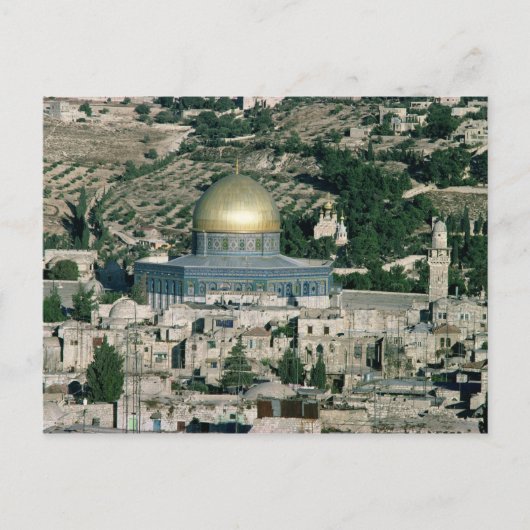The Dome of the Rock, built AD 692 ポストカード (正面)