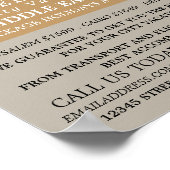 The Dome of the Rock, Jerusalem, Travel Agency ポスター (角)