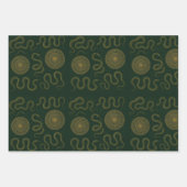 The Đông Sơn Serpent ラッピングペーパーシート (正面2)