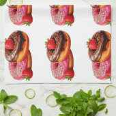 The Donut Mug キッチンタオル (折り畳み)