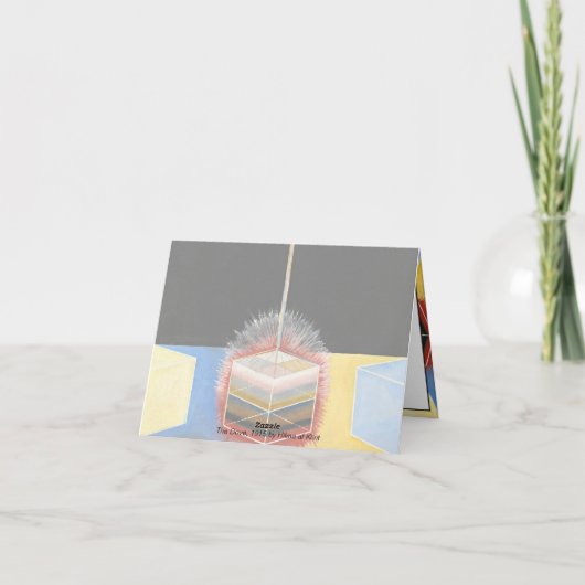 The Dove, 1915 by Hilma af Klint カード (裏面)