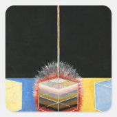 The Dove, 1915 by Hilma af Klint スクエアシール (正面)