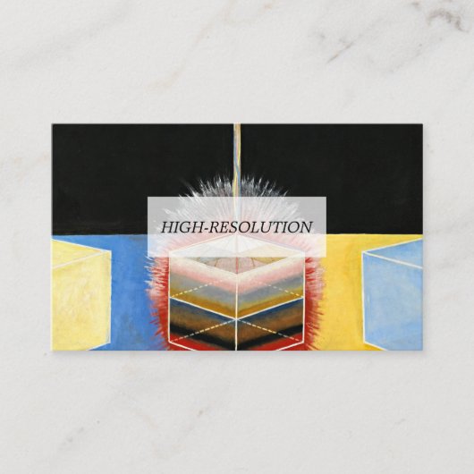 The Dove, 1915 by Hilma af Klint 名刺 (正面)