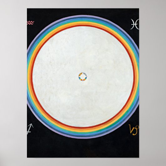The Dove, No.14 by Hilma af Klint ポスター (正面)