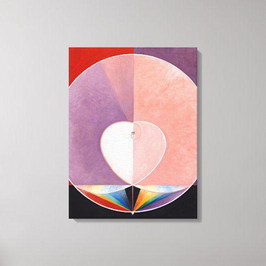 The Dove, No.2 by Hilma af Klint キャンバスプリント (正面)