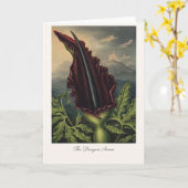 The Dragon Arum — Modern Botanical Reinterpretatio カード (黄色い花)