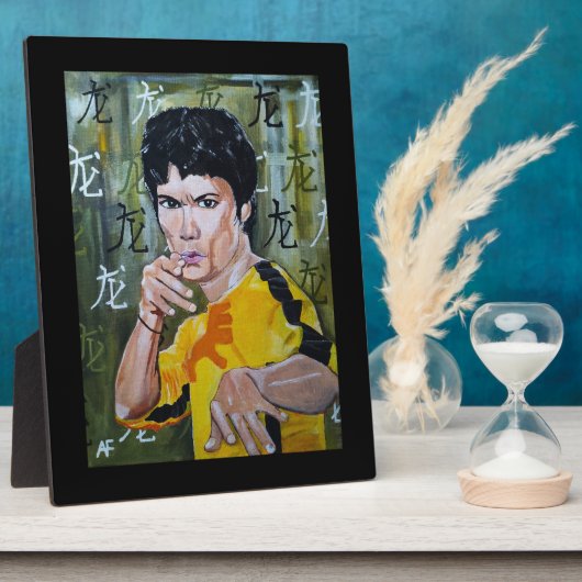 The Dragon Painting by Alfred Fox フォトプラーク (側面)