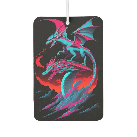 The Dragon Surf Rider カーエアーフレッシュナー (正面)