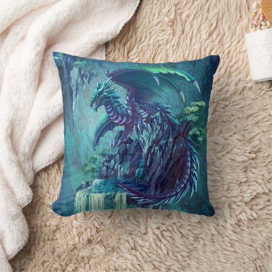 The Dragon's Waterfall クッション (ブランケット)