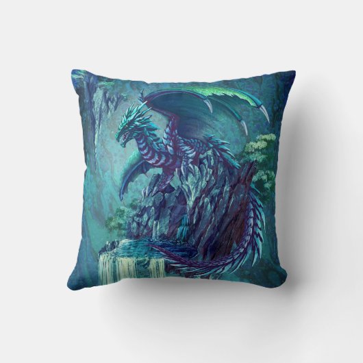 The Dragon's Waterfall クッション (裏面)