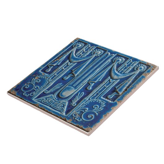 The Draped Cerulean Pavilion タイル (側面)