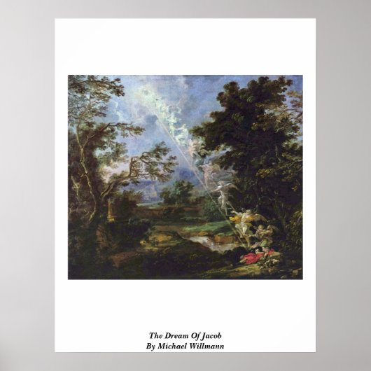 The Dream Of Jacob By Michael Willmann ポスター (正面)