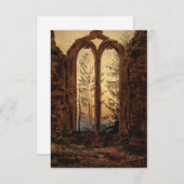 The Dreamer (by Caspar David Friedrich)カード (正面/裏面)