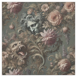 The Driftkeeper's Paradox - Gothic Statement Tile ファブリック