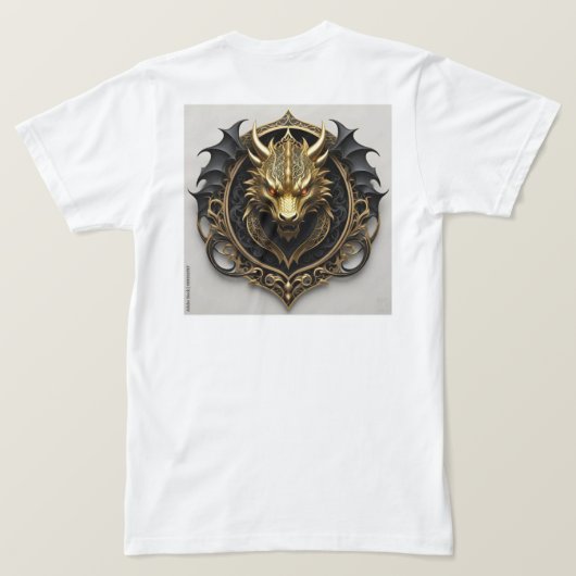 The drigon image tシャツ (デザイン裏面)