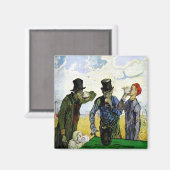 The Drinkers by Vincent van Gogh 1890 マグネット (正面/裏面)