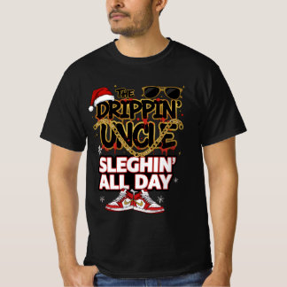 The Drippin’ Uncle – Sleighin’ All Day | アーバンクリスチャ Tシャツ