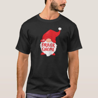 The Driver Gnome  Matching Christmas Costume Ragla Tシャツ
