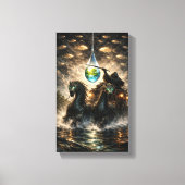 The Drop That Holds a World キャンバスプリント (正面)