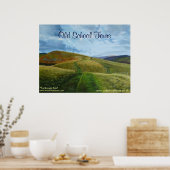 "The Drovers Road" Northumberland England Print ポスター (キッチン)
