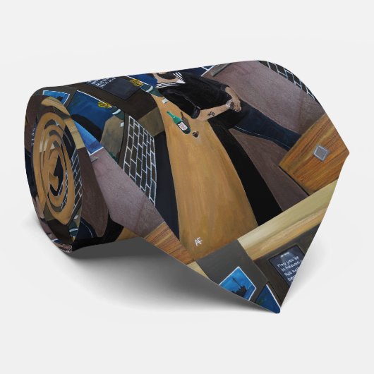 The Drunken Sailor Painting by Alfred Fox ネクタイ (ロール)