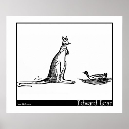 The Duck and the Kangaroo ポスター (正面)