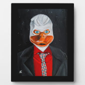 The Duck Painting by Alfred Fox フォトプラーク (正面)