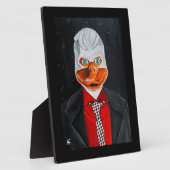 The Duck Painting by Alfred Fox フォトプラーク (側面)