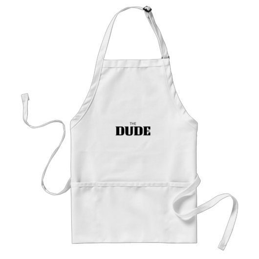 THE DUDE スタンダードエプロン (正面)
