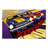 The Duel: Mustang vs. Corvette フォトプリント (正面)