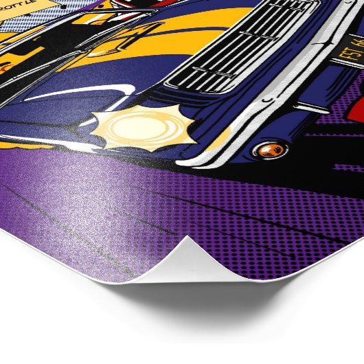 The Duel: Mustang vs. Corvette フォトプリント (角)