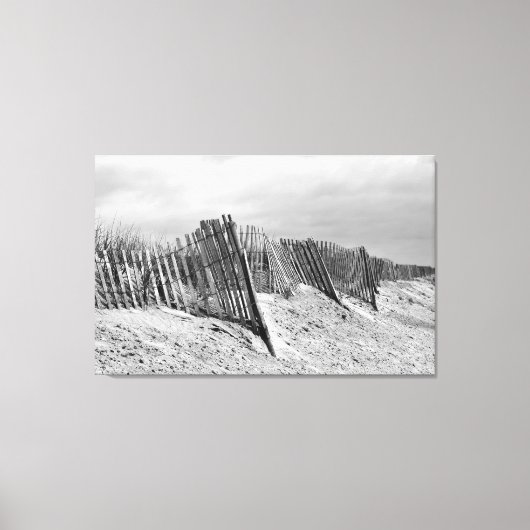 The Dune Fence Canvas Print キャンバスプリント (正面)