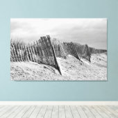 The Dune Fence Canvas Print キャンバスプリント (インサイチュ (ウッドフロア))