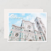 The Duomo Florence Italy写真はがき ポストカード (正面/裏面)