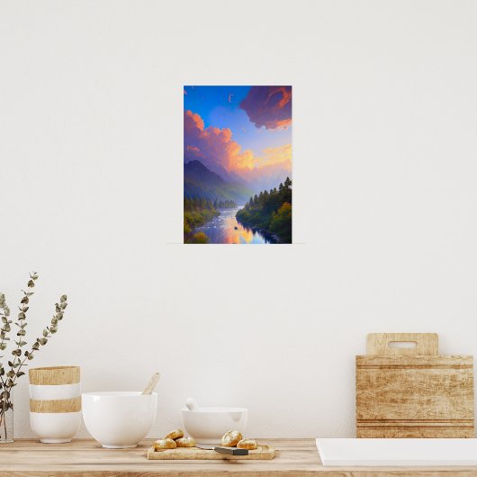 The Dynamic Beauty of Nature ポスター (キッチン)