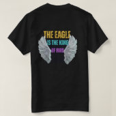 The Eagle King Graphic T-Shirt - Eagle はっきりした Wing Tシャツ (デザイン裏面)