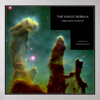 The Eagle Nebula – ポスター・オブ・宇宙 ポスター
