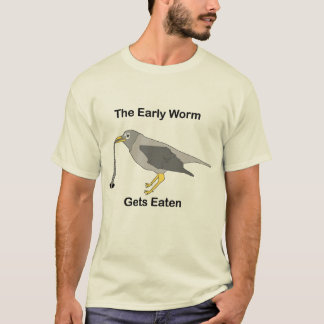 The Early Worm Men's Tシャツ