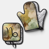 🐐 The Earth-Bound Mastery Kitchen Set 鍋つかみ&鍋敷きセット (正面/裏面)