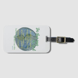 The Earth He Formed ラゲッジタグ