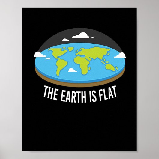 The Earth Is Flat Earthers ポスター (正面)