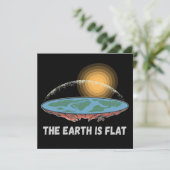 The Earth Is Flat Humorous Theory  招待状 (スタンド正面)
